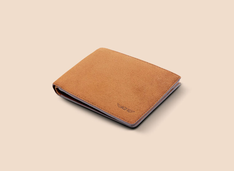 Alfonso Slim Wallet Brown Front