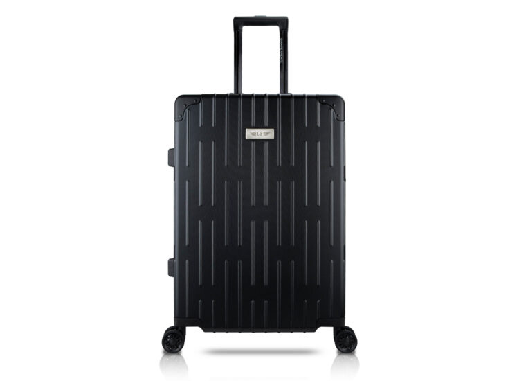 78 Luggage Travel TSA Approved Black Front