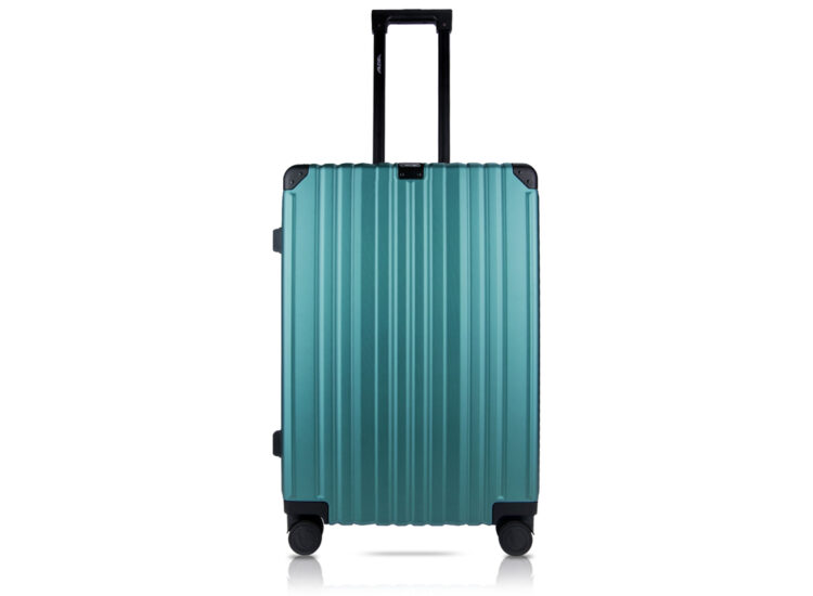 84 Luggage Travel TSA Approved Green Front