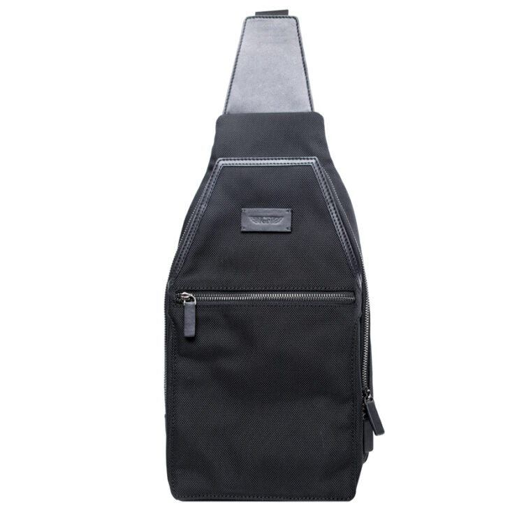 Promo Vega Crossbody Bag Black Front