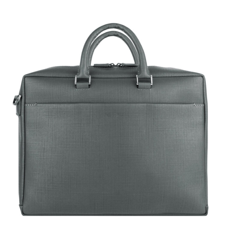 Promo Virginir Briefcase Grey Front